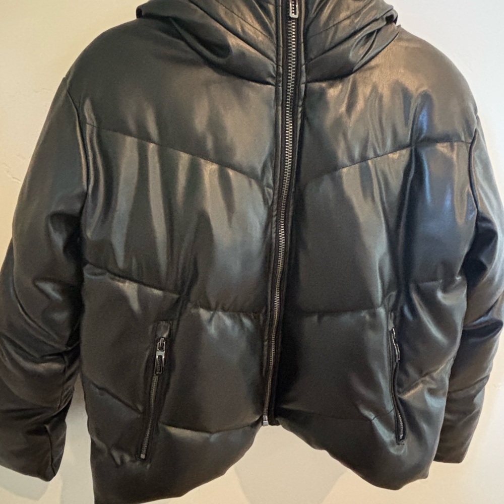 Love Token Black Puffer Jacket